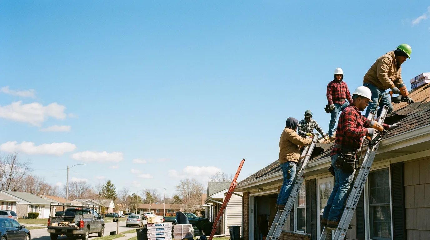 Roofing in Toddville, IA near me